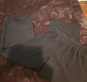 H&M Black Elastic Waist Pants